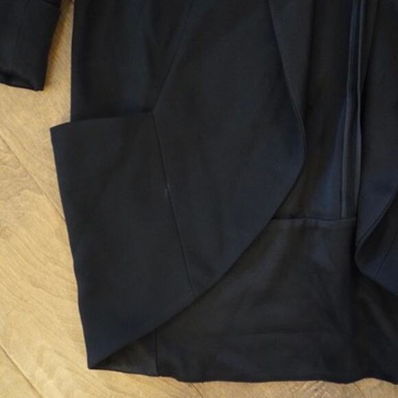 Wilfred Long Sleeve Pullover Open Front Blazer Black Womens Size 0 - Picture 4 of 8